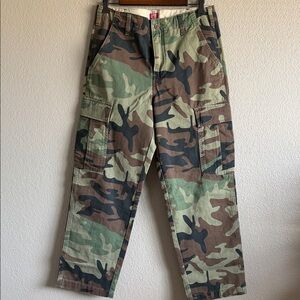 Levi's Men's Camo Cargo Pants - Green/Brown/Black